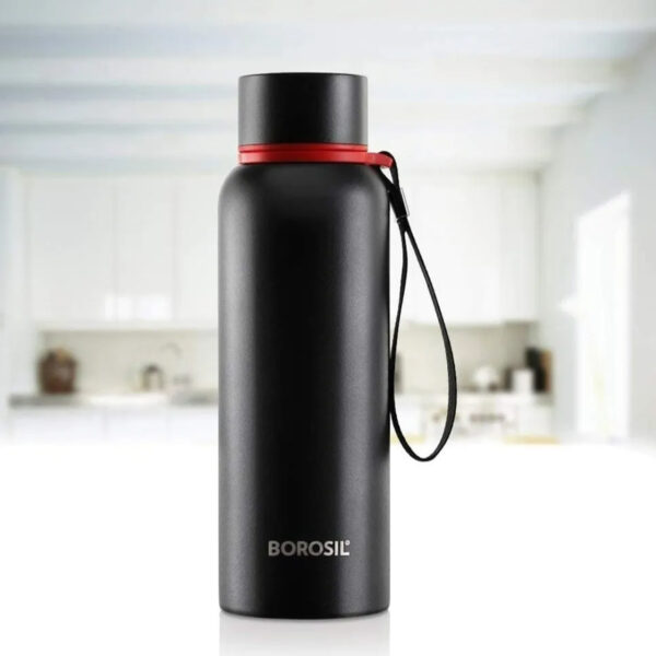 Borosil Trek Black - 500ml