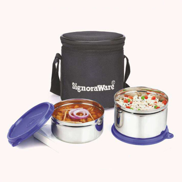 Signoraware_Executive Steel Small Lunch Box