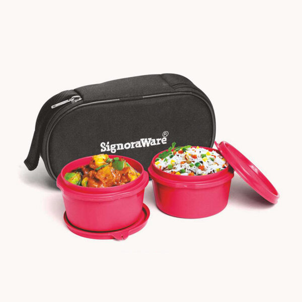 Signoraware_Microsafe Midday Steel Lunch Box