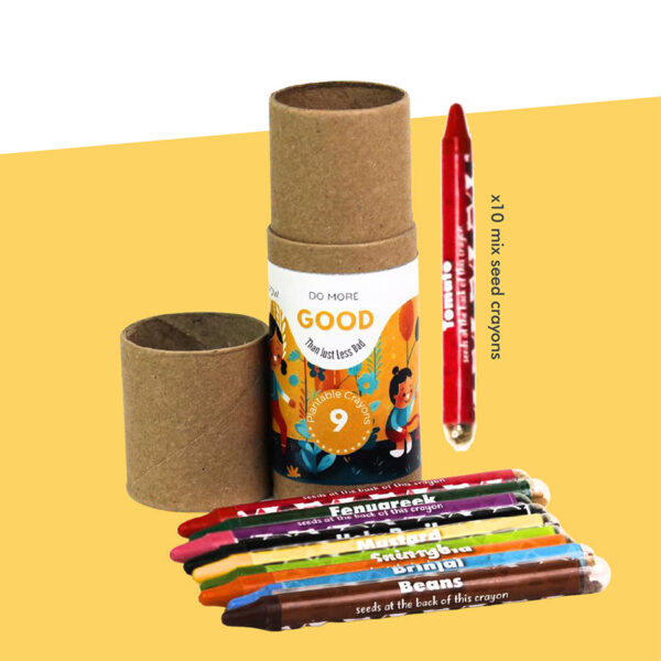 Plantable Crayons (Set Of 9)