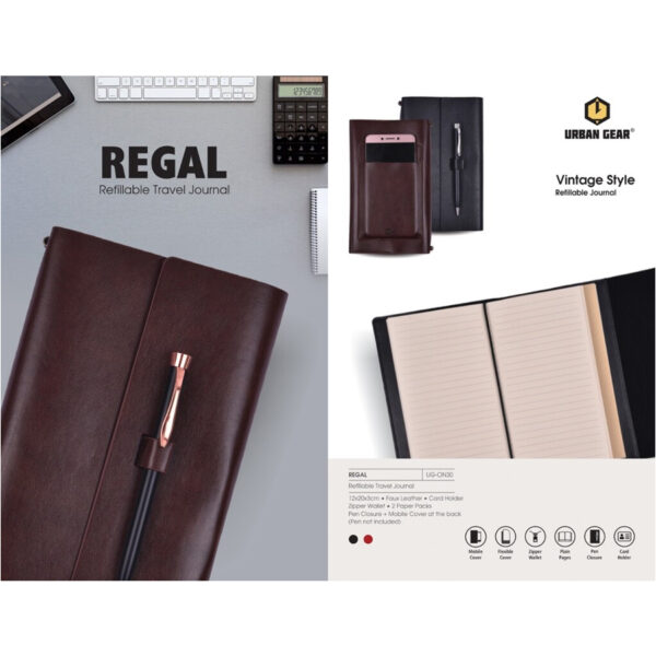 URBAN GEAR – Vintage Style Refillable Notebooks