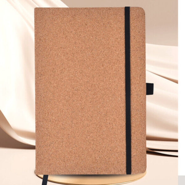 URBAN GEAR – Eco Hard Bound Notebooks - (Cover made with Cork + Recycled pages)