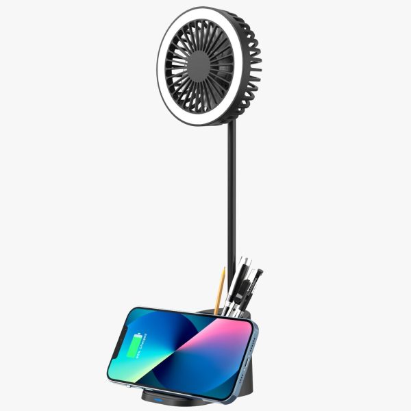 Multi-Function Desk Lamp + Fan